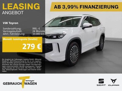 Gebraucht VW Tayron Life 150 PS (110 kW) 2025 Weiß SUV