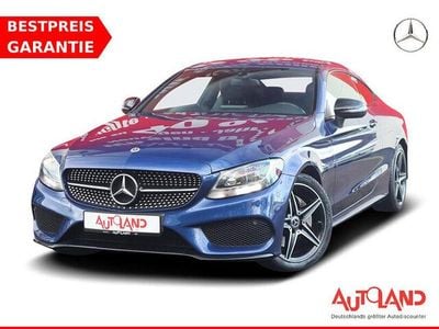 Gebraucht Mercedes C220 AMG line 170 PS (125 kW) 2017 Blau Coupé