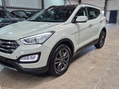 Gebraucht Hyundai Santa Fe Premium 150 PS (110 kW) 2014 Weiß SUV