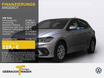 Grau Gebraucht 2024 VW Polo IQ Drive Limousine | 18.980 € (Guter Preis)