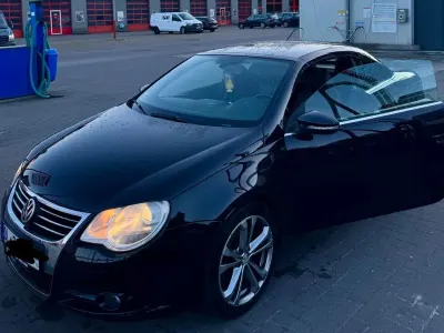 Brugt VW Eos 140 HK (102 kW) 2008 Sort Cabriolet