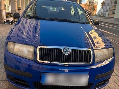 Gebraucht Skoda Fabia 86 PS (63 kW) 2007 Blau Kleinwagen