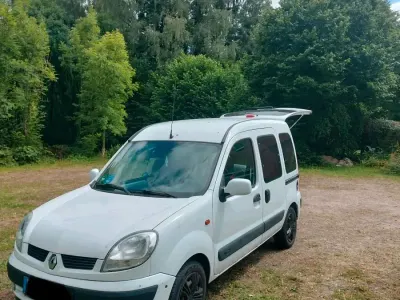 Gebraucht Renault Kangoo 75 PS (55 kW) 2003 Weiß Van / Kleinbus