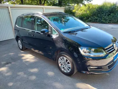 Brugt VW Sharan Comfortline 150 HK (110 kW) 2018 Sort MPV