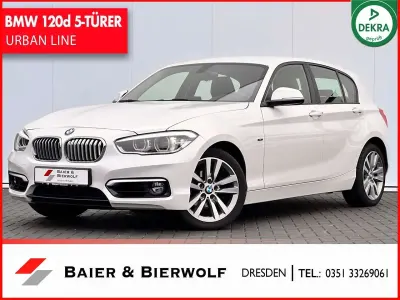 Occasion BMW 120 Urban Line 190 ch (139 kW) 2015 Blanc Citadine