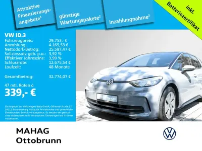 Gebraucht VW ID.3 IQ Drive 150 kW (204 PS) 2024 Grau Kleinwagen
