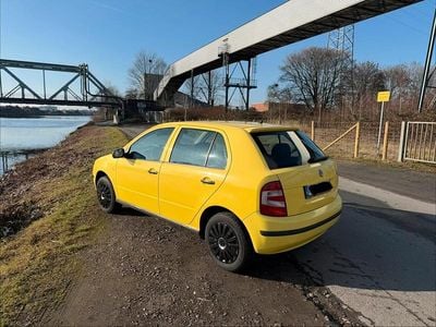 Gebraucht Skoda Fabia 54 PS (39 kW) 2007 Gelb Kleinwagen