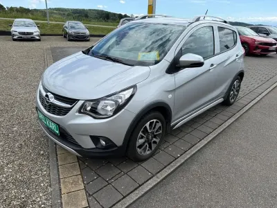 Gebraucht Opel Karl Rocks 73 PS (53 kW) 2019 Silber Kleinwagen