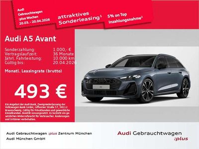 Gebraucht Audi A5 S-Line 204 PS (150 kW) 2025 Horizontblau metallic Kombi