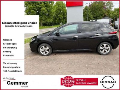 Gebraucht Nissan Leaf Tekna 80 kW (109 PS) 2022 Black (m) (metallic) Kleinwagen