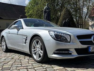 Usata Mercedes SL350 306 CV (225 kW) 2012 Argento Cabrio