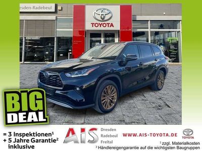 gebraucht Toyota Highlander 2.5 Hybrid Luxury LED Navi ACC FLA HUD 4xSHZ