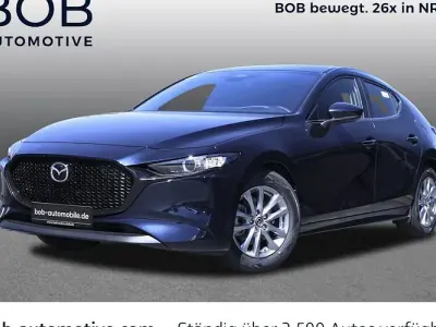 Neu Mazda 3 Prime-Line 140 PS (102 kW) 2026 Blau Limousine