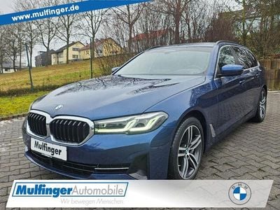 Phytonicblau (metallic) Gebraucht 2021 BMW 530 Sport Line Kombi | 35.888 € (Fairer Preis)