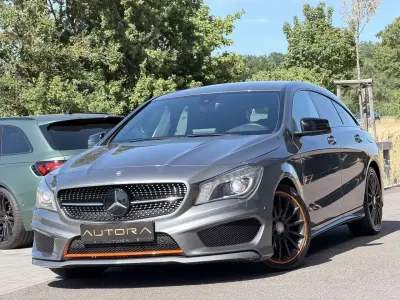 Gebraucht Mercedes CLA220 Shooting Brake AMG 177 PS (130 kW) 2015 Mountaingrau  met. Kombi