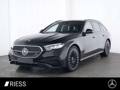 Gebraucht Mercedes E300 AMG 313 PS (230 kW) 2024 Metalliclack obsidianschwarz Kombi
