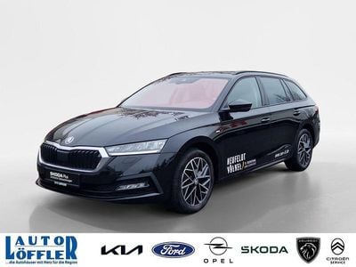 Gebraucht Skoda Octavia Clever 150 PS (110 kW) 2022 Schwarzmagic perleffekt (metallic) Kombi
