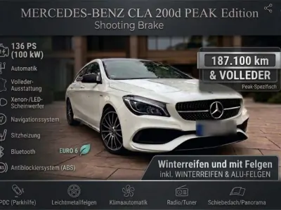 Gebraucht Mercedes CLA200 AMG line 185 PS (136 kW) 2018 Weiß Limousine