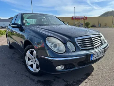 Brugt Mercedes 320 224 HK (164 kW) 2002 Blå Sedan