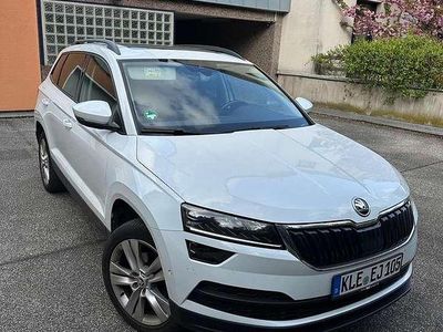 Gebraucht Skoda Karoq Ambition 116 PS (85 kW) 2021 Weiß SUV