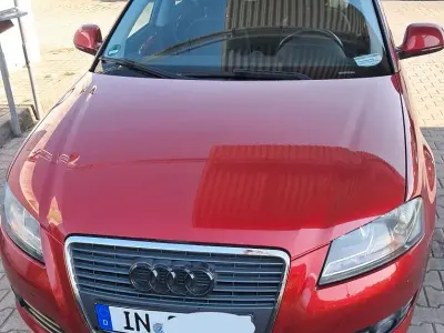Gebraucht Audi A3 Attraction 125 PS (91 kW) 2009 Rot Kleinwagen