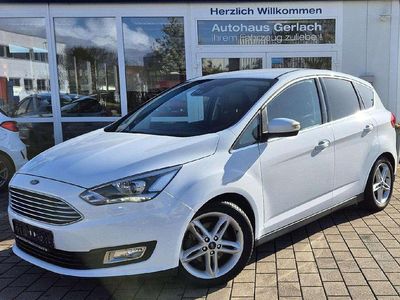 Gebraucht Ford C-MAX Titanium 150 PS (110 kW) 2019 Frostweiß Van / Kleinbus