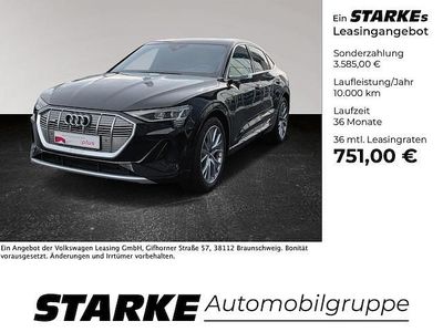 Gebraucht Audi e-tron Sportback S-Line 230 kW (313 PS) 2020 Mythosschwarz metallic SUV