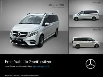 Gebraucht Mercedes V300 Avantgarde 237 PS (174 kW) 2022 Brillantsilber metallic Van / Kleinbus