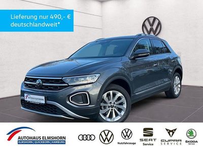 Indiumgrau metallic Gebraucht 2022 VW T-Roc Style SUV | 24.380 € (Fairer Preis)