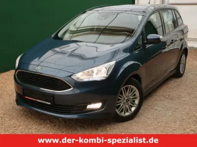 Gebraucht Ford Grand C-Max 125 PS (91 kW) 2019 Blau Van / Kleinbus