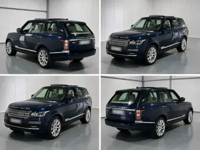 Gebraucht Land Rover Range Rover Autobiography 258 PS (189 kW) 2015 Blau SUV