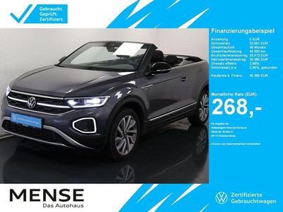 Gebraucht VW T-Roc Cabriolet Move 150 PS (110 kW) 2024 Grau Cabrio