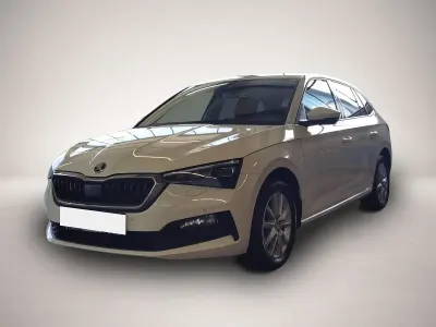 Gebraucht Skoda Scala Business Line 110 PS (80 kW) 2022 Weiß Kleinwagen
