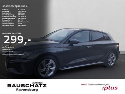 Gebraucht Audi A3 S-Line 150 PS (110 kW) 2021 Grau Limousine