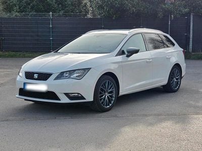 Usata Seat Leon 110 CV (80 kW) 2016 Bianco Station wagon