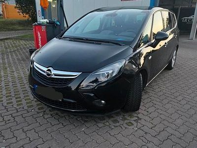 Gebraucht Opel Zafira Tourer 130 PS (95 kW) 2012 Schwarz Van / Kleinbus