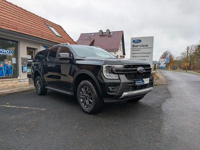 Neu Ford Ranger Wildtrack 205 PS (150 kW) 2025 Obsidianschwarz metallic Abholung