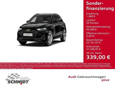Gebraucht Audi A3 Sport 116 PS (85 kW) 2025 Schwarz Limousine