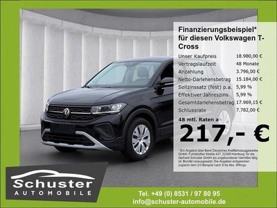 Second-hand VW T-Cross 95 CP (69 kW) 2025 Negru SUV
