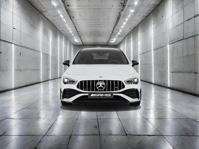Gebraucht Mercedes CLA35 AMG AMG 306 PS (225 kW) 2024 Unilack polarweiß Coupé