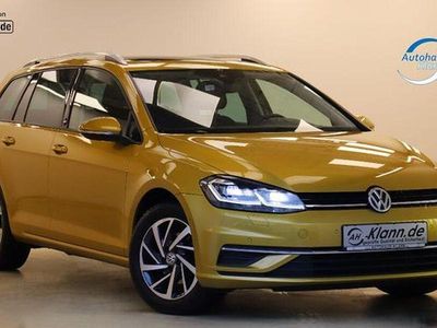 Gebraucht VW Golf VII Sound 145 PS (106 kW) 2018 Gelb Kombi