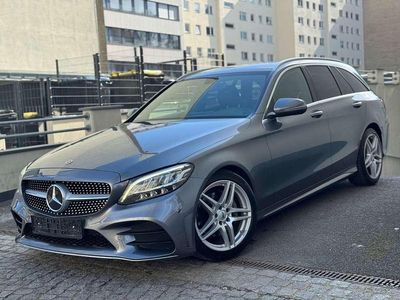 Gebraucht Mercedes C220 AMG line 194 PS (142 kW) 2019 Grau Kombi