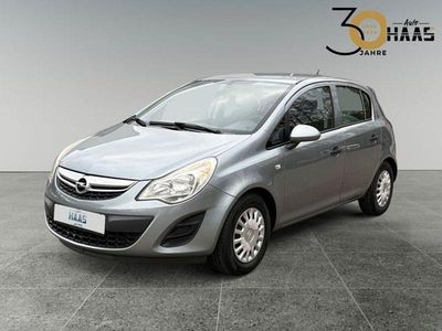 Gebraucht Opel Corsa Selection 69 PS (50 kW) 2012 Silbersee/perl silber (m2) (metallic) Kleinwagen