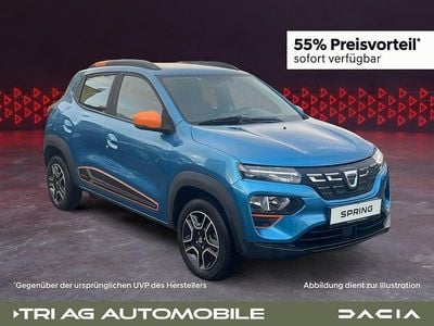 Morgenbrisenblau (metallic) Gebraucht 2022 Dacia Spring Comfort Plus Kleinwagen | 9.850 € (Fairer Preis)