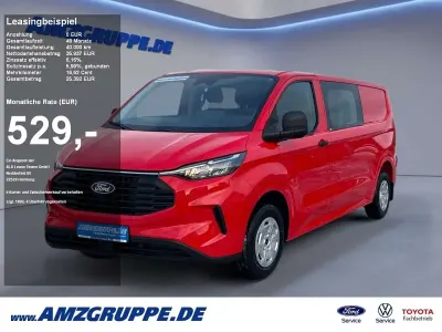 Nowe Ford Transit Custom Trend 136 KM (100 kW) 2025 Czerwony Sedan/Limuzyna
