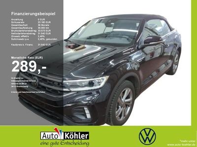 Gebraucht VW T-Roc R-line 150 PS (110 kW) 2024 Deep black perleffekt SUV