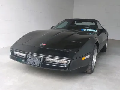 Gebraucht Corvette C4 248 PS (182 kW) 1990 Schwarz Cabrio