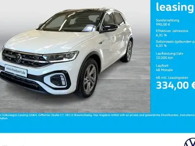 Gebraucht VW T-Roc R-line 150 PS (110 kW) 2022 Weiß SUV