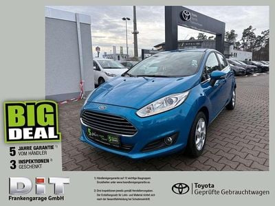 Arubablau metallic Gebraucht 2015 Ford Fiesta Titanium Kleinwagen | 7.490 € (Fairer Preis)