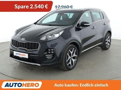 Gebraucht Kia Sportage GT-Line 185 PS (136 kW) 2016 Schwarz SUV